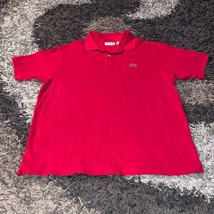Lacoste classic fit shirt XXL good cond